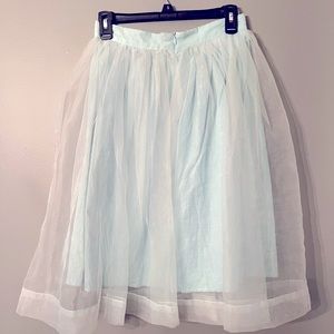 Chicwish midi tulle skirt